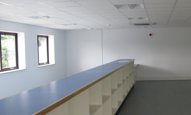 Customer Reception Area 