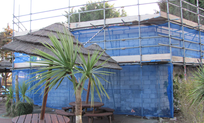 Block work completed