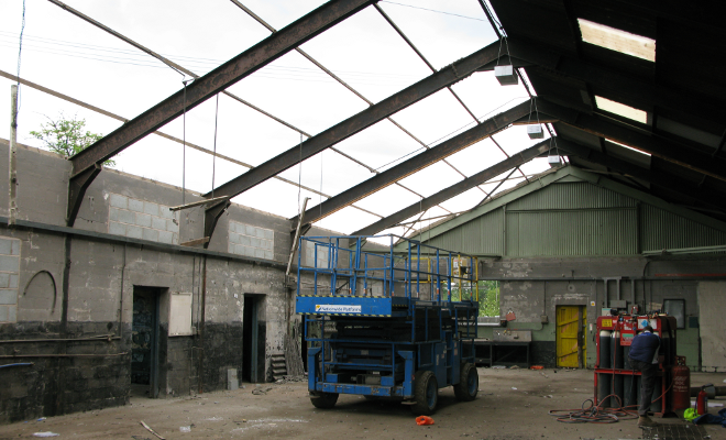 Removal of Asbestos sheets