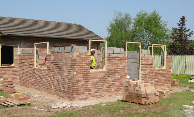 Brickwork to Extension 