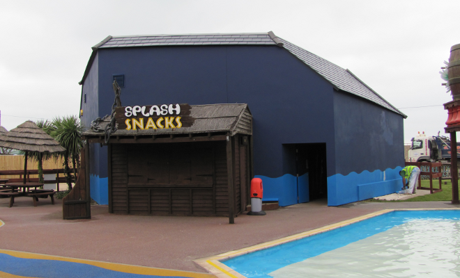 Front View of finished Pod